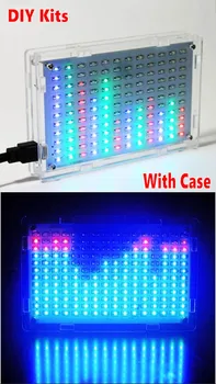 Diy kit LED-uri de Muzică spectru de Producție suite spectru Audio afișare nivel de Lumină cubi electronice de formare DIY Muzica spectru kit