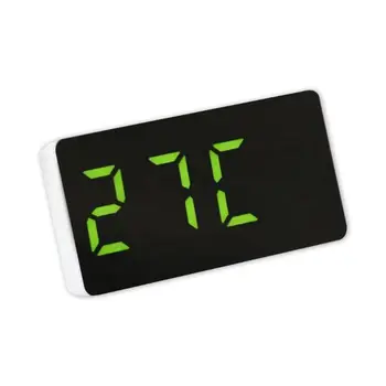 LED Oglindă Ceas Electronic cu Alarma Ceas/Calendar/Alarmă de Temperatură X6HA