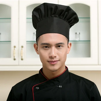 Bucătărie Profesională Bucătar Pălărie Neagră