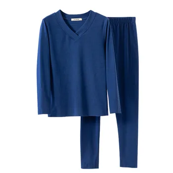 2020 Iarna Noi V-Neck Femei Lenjerie De Corp Termică De Iarnă Caldă Vevet Pijama Set De Toamnă Haine De Sex Feminin Lung Johns