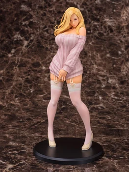 28CM Anime Daiki Kogyo Non Oda Ilustrare Shiho Kujo Galben Ver PVC Acțiune Figura Noua Fata Sexy Anime Figura Jucarii Model