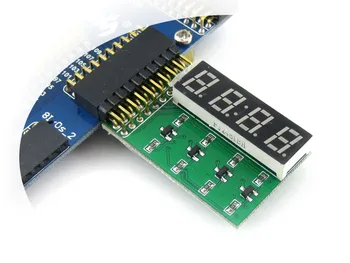 8 SEG LED Display Bord Ceas Digital Tub Modul de Afișaj cu 4 Cifre 8-Segment LED Display Bord, inclusiv Punctul Zecimal