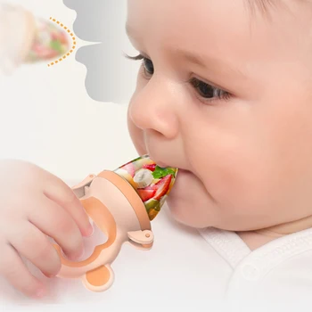 Baby Biberon Alimente Proaspete Nibbler Suzete Pentru Copii Alimentator Copii Fructe Biberon Hranire Sigur Consumabile Biberon Tetina Suzetei Sticle