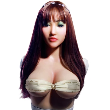 KOOMIHO Vânzare de Primăvară Sophia Zeita E Cupa Halloween Masca de Silicon articole pentru acoperirea capului Cu Țâță Fata de San Artificial Forme Noi 1G 2G