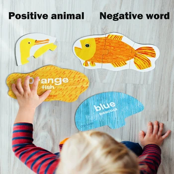 MiDeer Copii de Foame Caterpillar Animal Cognitive Iluminare Puzzle Copilul Mare Educație Timpurie de Jucării, Cadouri Pentru Copii