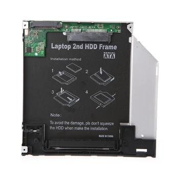 2021 Nou FIERBINTE Universal 9.5 mm PATA IDE la 2 HDD SATA Hard Disk Caddy Module