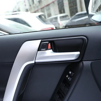 ABS Crom Interior Masina Mânerul Ușii Capacului Ornamental Autocolant Pentru Toyota Land Cruiser Prado FJ150 2010-2017 2018 2019 2020 Accesorii