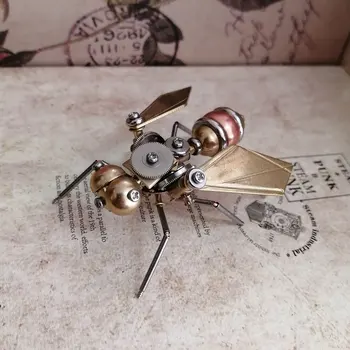 3D Metal Mecanice Insecte obiecte de Artizanat Model Mecanic pentru Decor Acasă - Fly