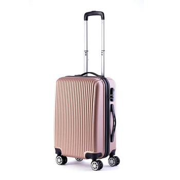 OM ACASĂ valiza de mana bagaj de cabină lumina ABS repede rezistent cu 4 roti
