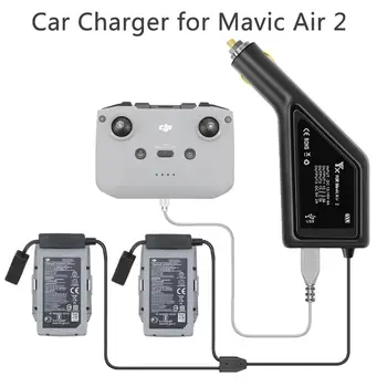Incarcator auto Pentru DJI Mavic Air 2 Inteligentă de Încărcare a Bateriei Butuc Mavic Air2 Conector Auto Adaptor USB Multi Baterie Încărcător de Mașină