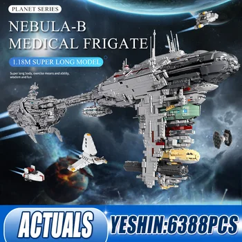 Yeshin 21001 Stele Jucării de Război Compatibil Cu MOC 5083 UCS Nebula-B Medicale Fregata Model Blocuri Caramizi Jucarii Copii Cadouri