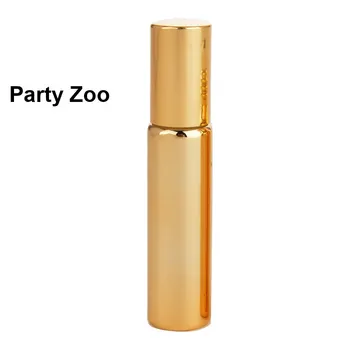 500 x 5ml/10 ml 1/3oz de Lux de Aur/Argintiu/Negru Acoperire UV Roll-on Sticle din Oțel Inoxidabil, Bile cu Role Ulei Esențial Borcan Dia17mm