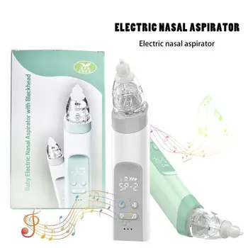 Aspirator nazal Baby Electric Adult instrument de frumusete Pete Remover Bab 2 in 1 Aspirator Nazal Nou-născut Nasul Curat