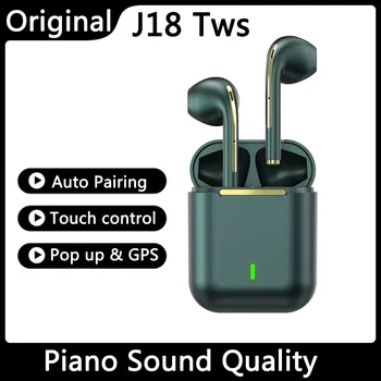 Original J18 TWS În ureche Blutooth Căști Wireless Mini Sport Căști Stereo căști Căști fone de ouvido auriculares