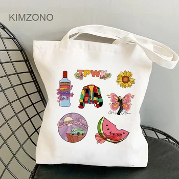 O Direcție de cumpărături pungă de pânză bolsas de tela geantă shopper bag net șir bolsa compra personalizate