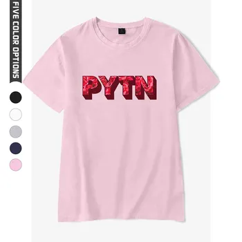 Moda Adolescent T-shirt pentru Bărbați și Femei Teuri Street Wear Top Print Casual cu mâneci Scurte, de Vara Baieti Fete Peyton Moormeier Negru