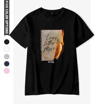 Moda Adolescent T-shirt pentru Bărbați și Femei Teuri Street Wear Top Print Casual cu mâneci Scurte, de Vara Baieti Fete Peyton Moormeier Negru