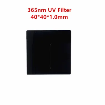 40*40*1mm 365nm ZWB2 UG1 UV Filtru Trece Ultraviolete Bandă de Sticlă U-360