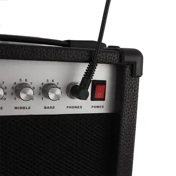 Dragonpad 3M/ 10 Picioare Instrument Chitara Cablu Audio 1/4-Inch 6,35 mm Direct la Unghi Drept Plug cu 3 Adaptoare