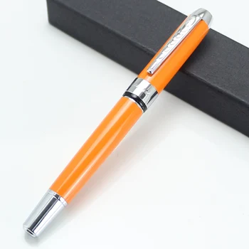 JINHAO 250 portocaliu Metal roller ball Minge Punct stilou de Afaceri Canetas de Scris Personalizate cu Logo-ul Cadouri noi