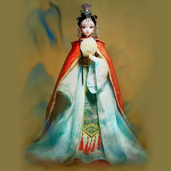 45cm High end de Chineză princess papusa cooperat cu Beijing Forbidden City #99060