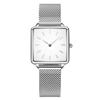 Reloj Mujer Femei de Lux Ceasuri a Crescut de Aur Simplu Magnetice Centura de Plasă Trupa Ceas pentru Femei Piața de Moda Ceas de mână Zegarek Damski