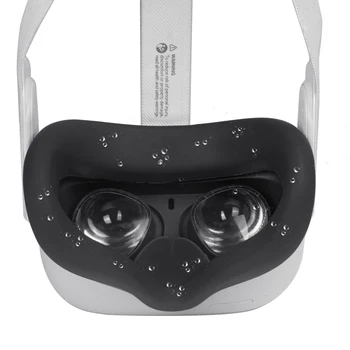 Pentru Oculus Quest 2 VR Silicon Masca de Ochi Pad Acoperire Cască Respirabil, Anti-transpiratie pentru Ochi Blocarea Luminii Acoperire Pentru Oculus Quest2