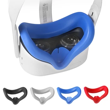 Pentru Oculus Quest 2 VR Silicon Masca de Ochi Pad Acoperire Cască Respirabil, Anti-transpiratie pentru Ochi Blocarea Luminii Acoperire Pentru Oculus Quest2