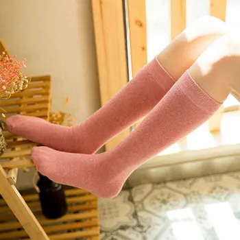 Moda scrisoare Sexy Cald Timp de Bumbac de lux Ciorapi Peste Genunchi Ciorapi Femei de Primăvară Genunchi Ridicat Coapsei Ciorapi Tricotate