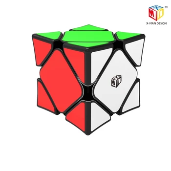 Qiyi XMD Oblic cub X-MAN Design magnetic cub Qiyi oblic Puzzle cub Profesional cub de jucării Viteza cub de jucarii Educative pentru copii