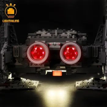 LIGHTAILING Lumină LED-uri Kit-ul Pentru Star Război Kylo Rens Comandă de Transfer de Iluminat Set Compatibil Cu 75104 (NU se Includ În Model)