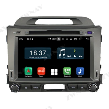 128GB Wireless Android Carplay 10 Ecran Multimedia Player Pentru Kia Sportage 2010 2011 2012 GPS Auto Audio Stereo Radio Unitatea de Cap