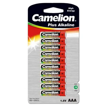 Camelion baterie Micro, LR03 AAA Plus alcaline Blister 10uds.