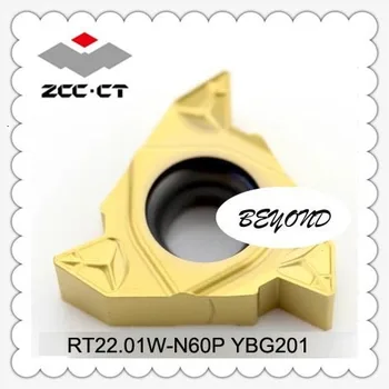 Original ZCC RT22.01W-N60P YBG201 RT22 RT Insertii Carbură de Filetare Strung Cutter Instrumente de Cotitură Instrument porta cuchillas torno CNC