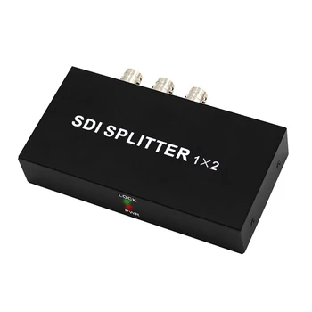 SDI Spliter 1x2 3G HD SD SDI Convertor Extender 1 Intrare-2 Ieșire 1080P pentru Camera CCTV Monitor