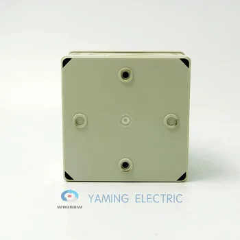 Yaming electric YMW26-63/1M Trecerea cam comutator principal buton de 63A, 1 pol 3 de poziție cu cutie rezistent la apa IP65 întrerupător rotativ
