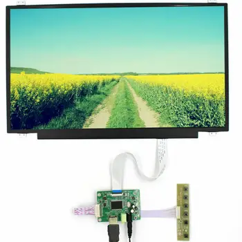 Pentru B156XW04 V. 8 B156XW04 V. 7 kit diy ecran EDP mini controler cu LED-uri bord monitor Audio 1366X768 LCD 15.6