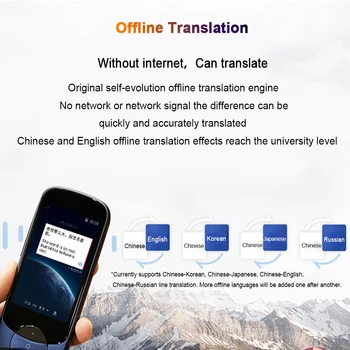 IFLYTEK 3.0 Easytrans 900 Instant Translator Xiaoyi de Buzunar Portabil Inteligent AI Voce Electronică Limba Offline Translator de Călătorie