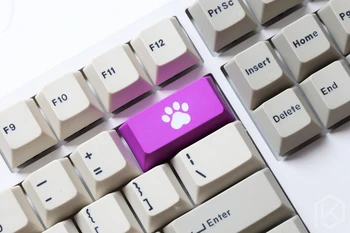 Noutatea cherry profil dip dye sculptura pbt tastelor pentru tastatura mecanica cu laser gravat legenda pisica pad backspace negru rosu albastru
