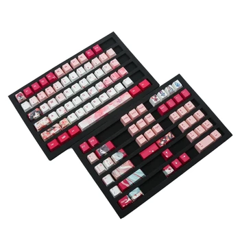 108 Chei OEM PBT Colorant Sub Taste Set Complet Mecanice Tastatura Taste PBT Capac