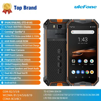 Ulefone Armura 3W Rugged Smartphone Android 9.0 IP68 5.7