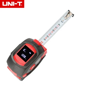 UNITATEA LM40T 2-în-1 ruleta cu laser de înaltă precizie finder gama infraroșu măsură de bandă electronice portabile conducător