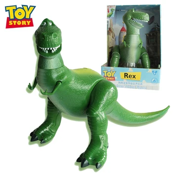 50cm Disney Toy Story 4 Film coloana Sonora Rex Dinozaur Voce Brinquedo Figurine Jucarii pentru Copii Cadou de Ziua 2D07