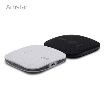 Amstar Qi Wireless Charger Pentru Samsung Galaxy S7 S8 Plus Nota 8 Telefon Mobil Încărcător Qi Pentru iPhone X 8 8 Plus de Încărcare fără Fir
