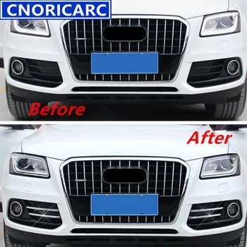CNORICARC Chrome de Ceață Față Lampă Lumină Decorativă Bara Pentru Audi Q5 2013-Exterioare Accesorii Auto Acoperă Benzi Tapiterie Sequin