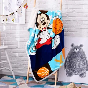 Disney Minnie Mouse Pătură Flanel Copii Pătură Baby Quilt Capac Plapuma Desene animate Pătură de Aer Condiționat 100x140cm Fete Băiat