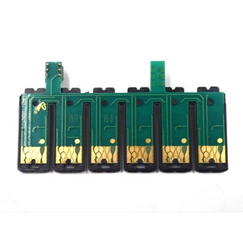 79 T0791-T0796 Permanent Resetare Automată Combo Chip pentru Epson 1400 1430 1500w p50 px660 px710w Printer Sistem Ciss