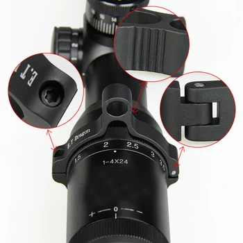 Noi 46mm la 50mm Diametrul Tactic de vedere Comutator Arunca Maneta domeniul de aplicare de montare pentru luneta