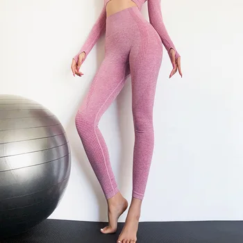 12 Culori Talie Mare Fără Sudură Yoga Colanti Femei Antrenament De Alergare Sport Pantaloni Push-Up Hip Energy Fitness Gym Jambiere, Dresuri