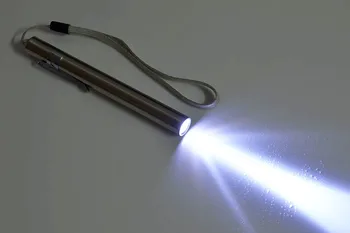 Din Aliaj de aluminiu rezistent la apa USB cu LED-uri contra cost Lanterna Puternic Reîncărcabilă Lanterna Breloc Pix Lanterna Pentru medici